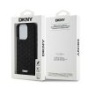 DKNY DKHCP15L3DRPWK iPhone 15 Pro6.1 czarny/black hardcase 3D Rubber Repeat Pattern